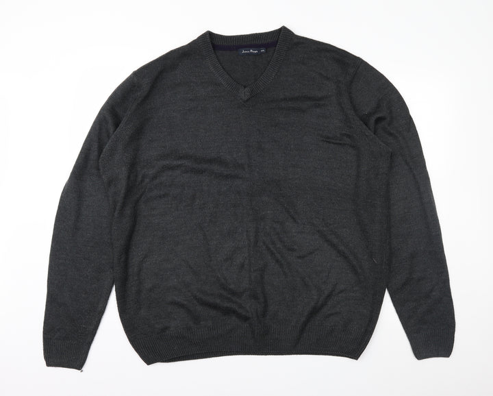EWM Mens Grey   Pullover Jumper Size 2XL