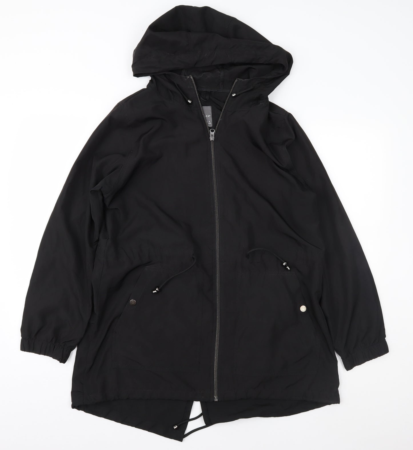 Primark Womens Black   Anorak Coat Size M