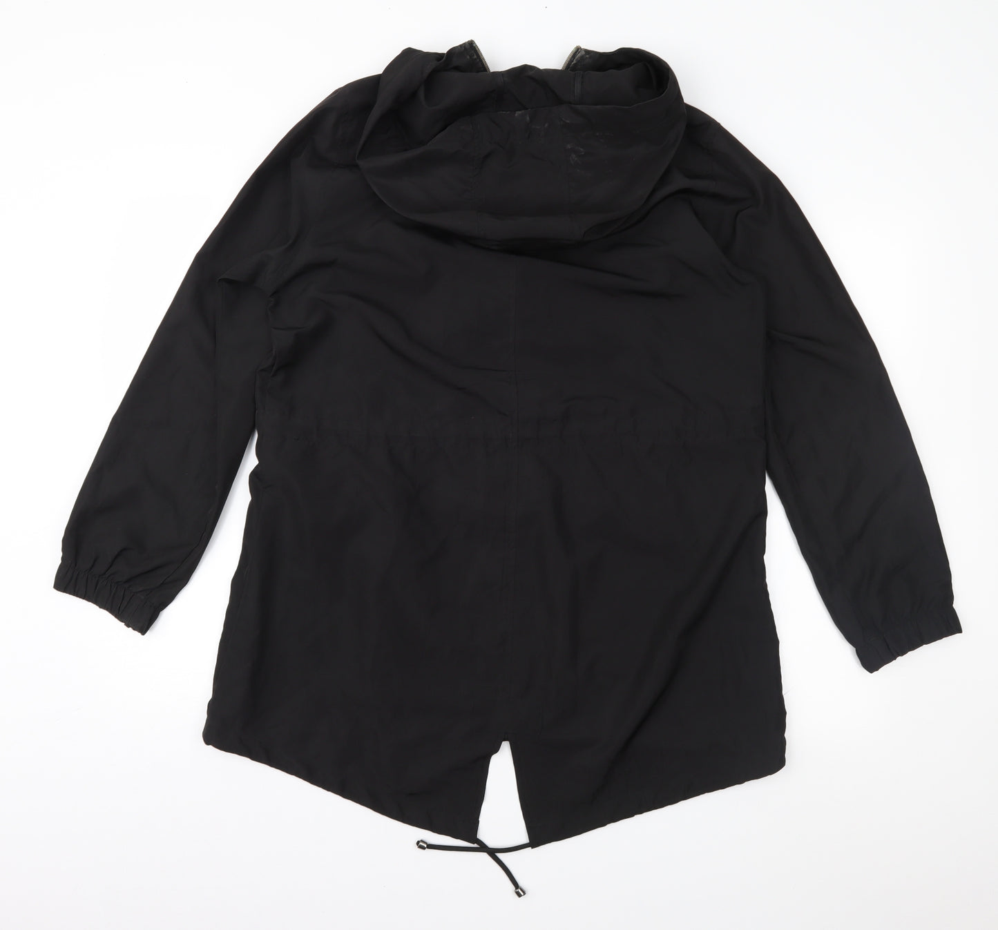 Primark Womens Black   Anorak Coat Size M