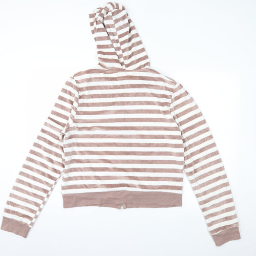 Secret Possesions Womens Brown Striped    Size 16