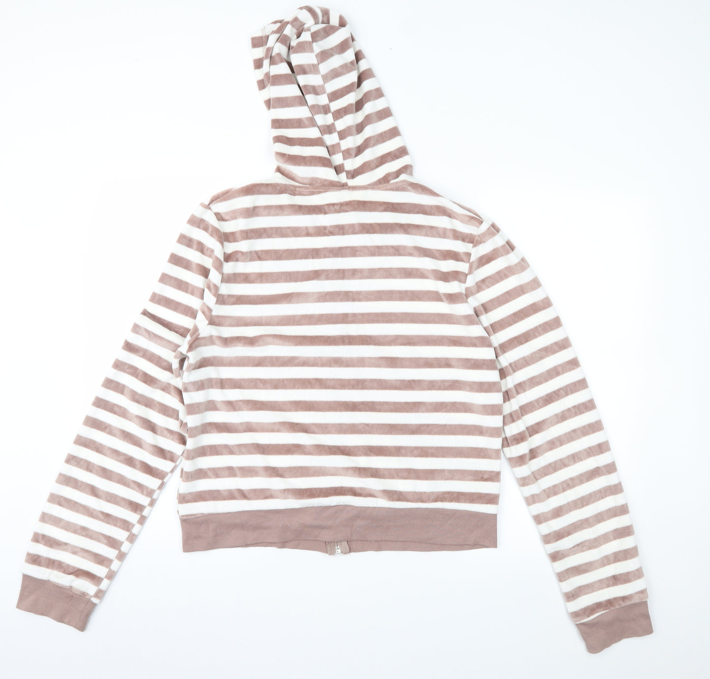 Secret Possesions Womens Brown Striped    Size 16