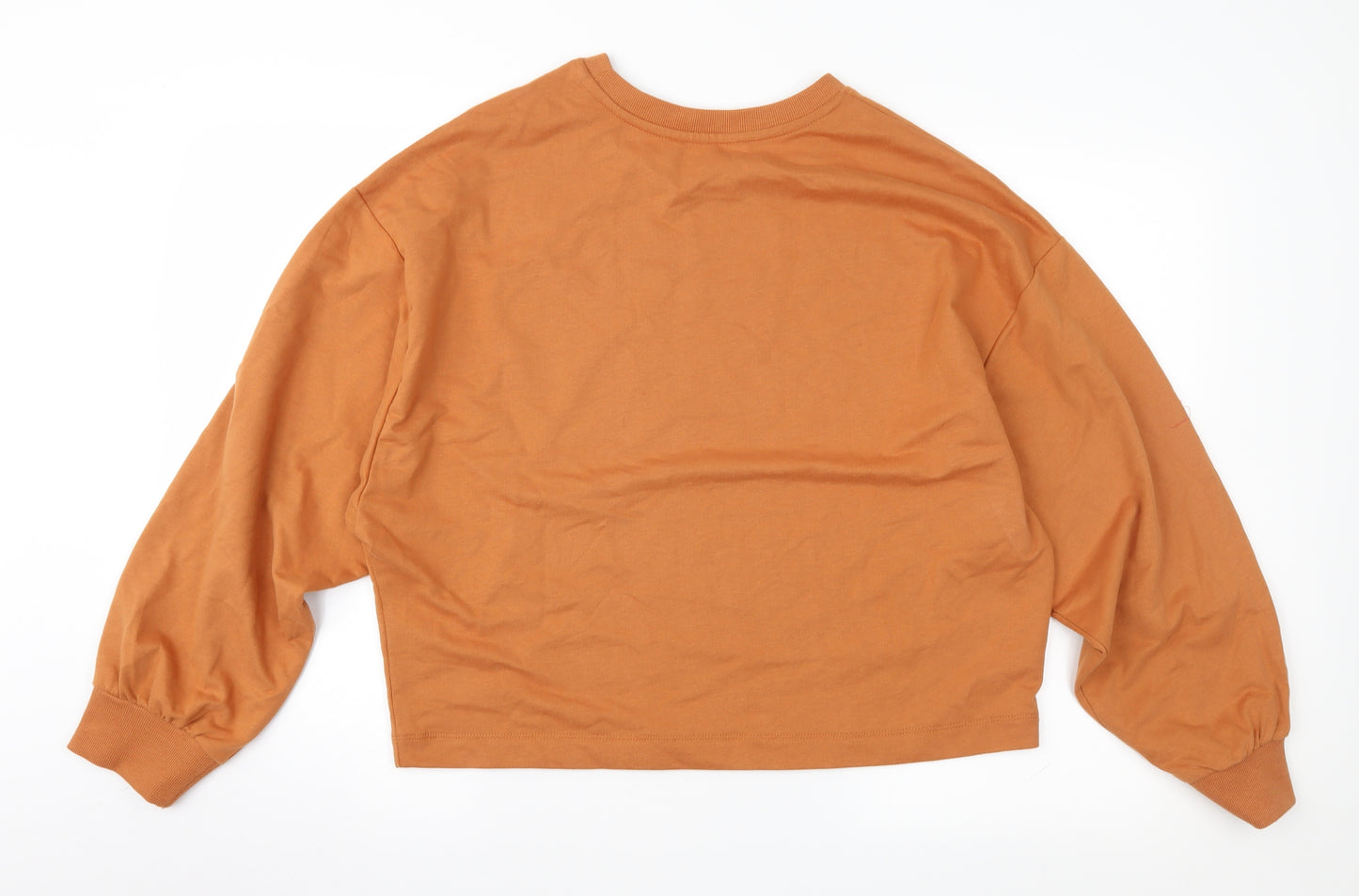 TU Womens Brown   Pullover Sweatshirt Size 16