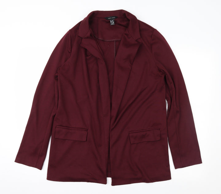 New Look Womens Red   Jacket  Size 10