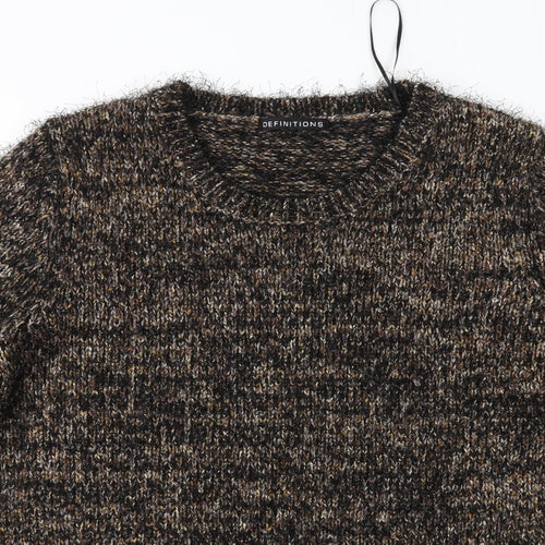 Deffinitions Womens Brown   Pullover Jumper Size 16