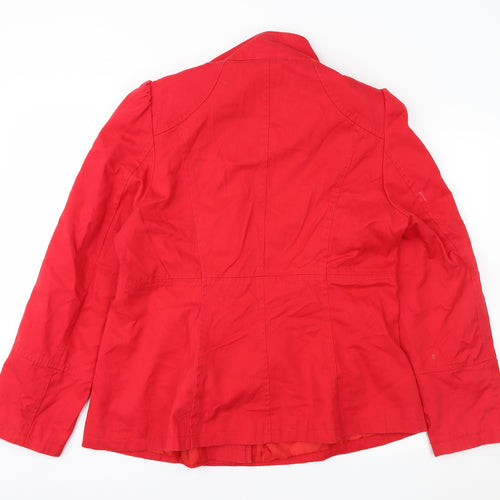 George Womens Red   Jacket Coat Size 18