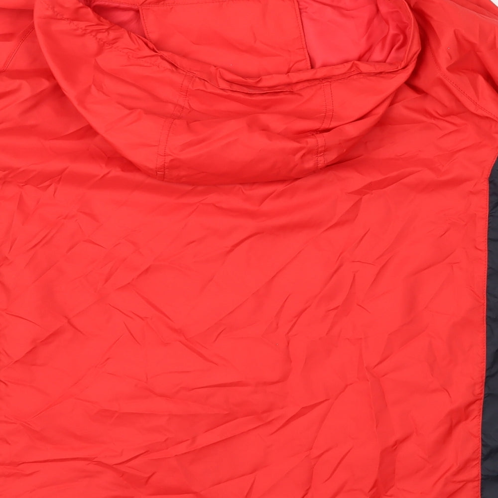 Nike Mens Red   Anorak Jacket Size M