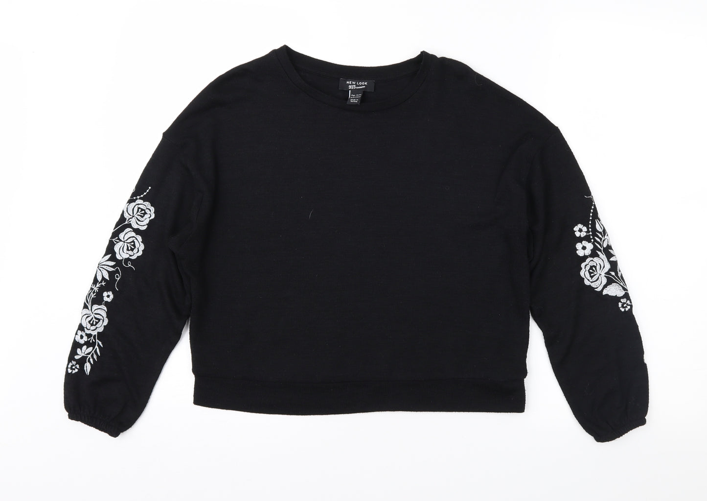 New Look Girls Black   Pullover Jumper Size 14-15 Years