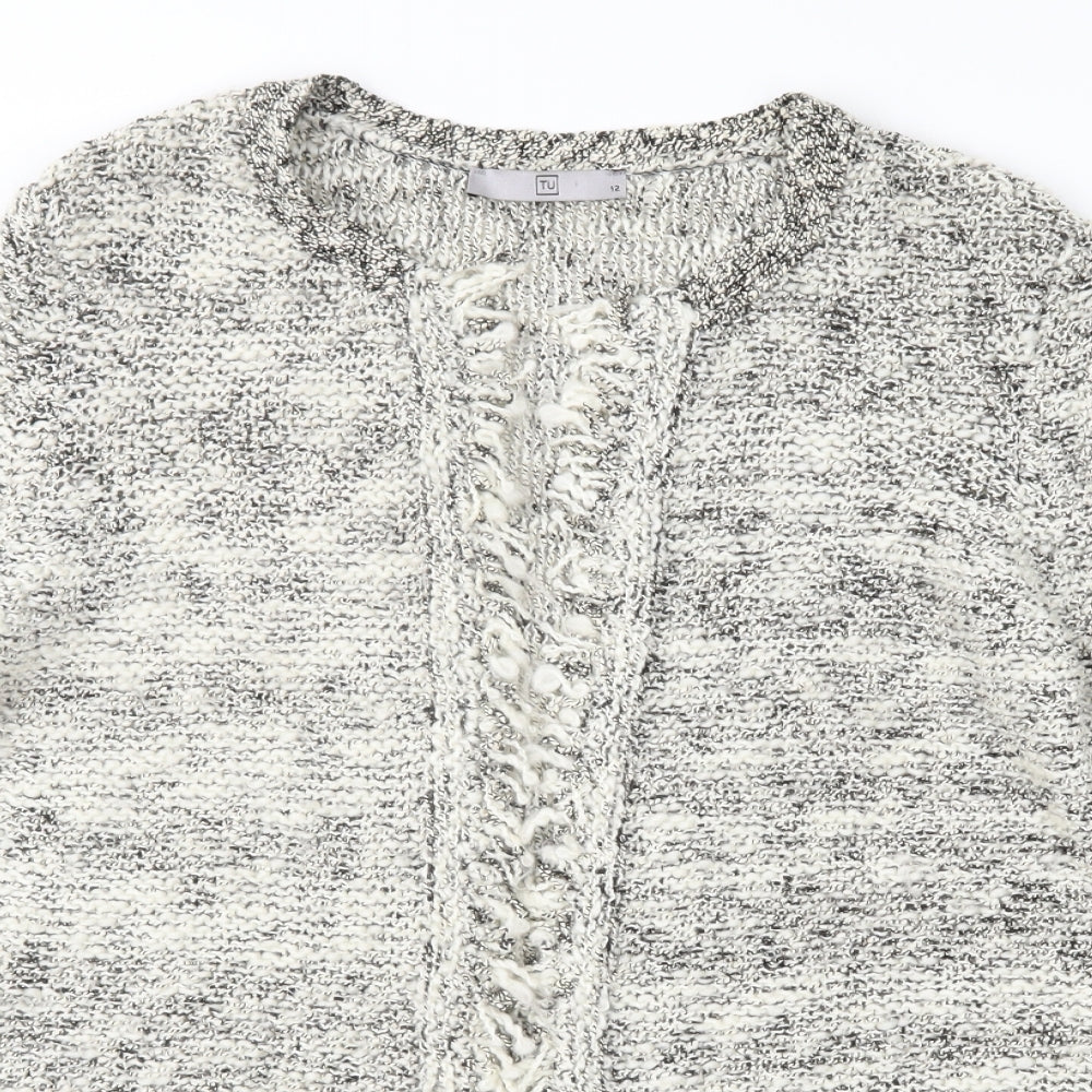 TU Womens Beige   Cardigan Jumper Size 12