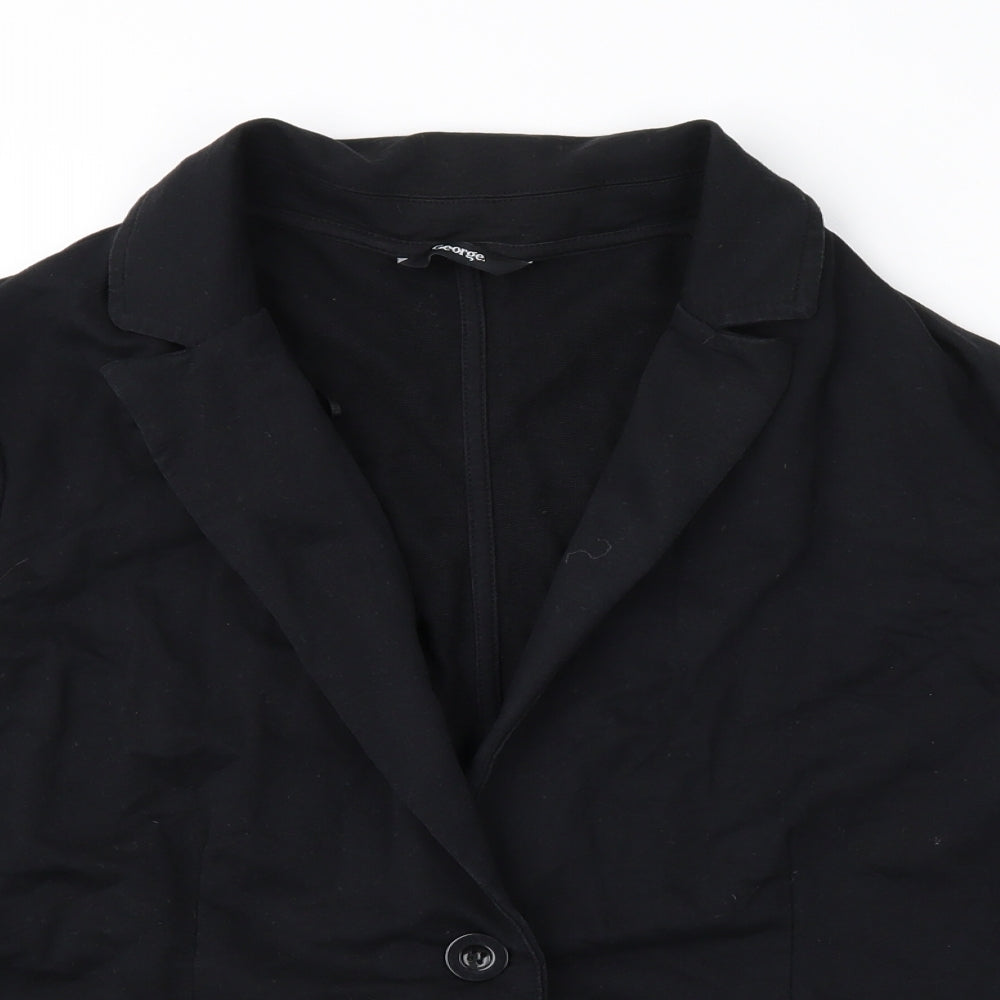 George Womens Black   Jacket  Size 16
