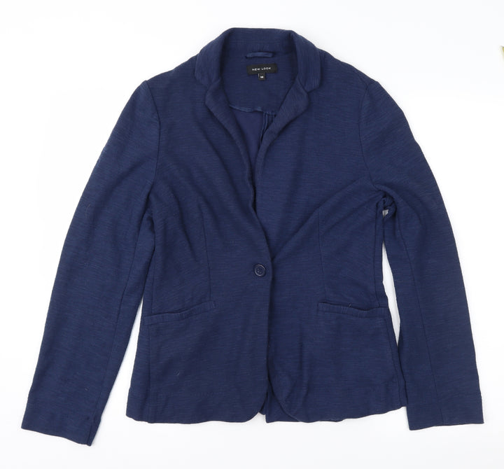New Look Womens Blue Jacket Size 10