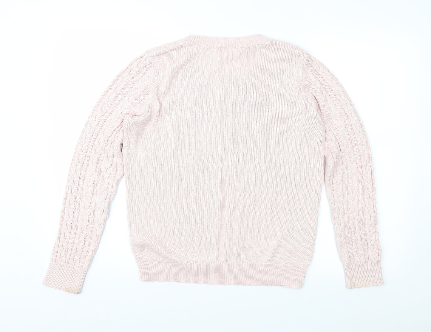 H&M Womens Pink   Pullover Jumper Size S