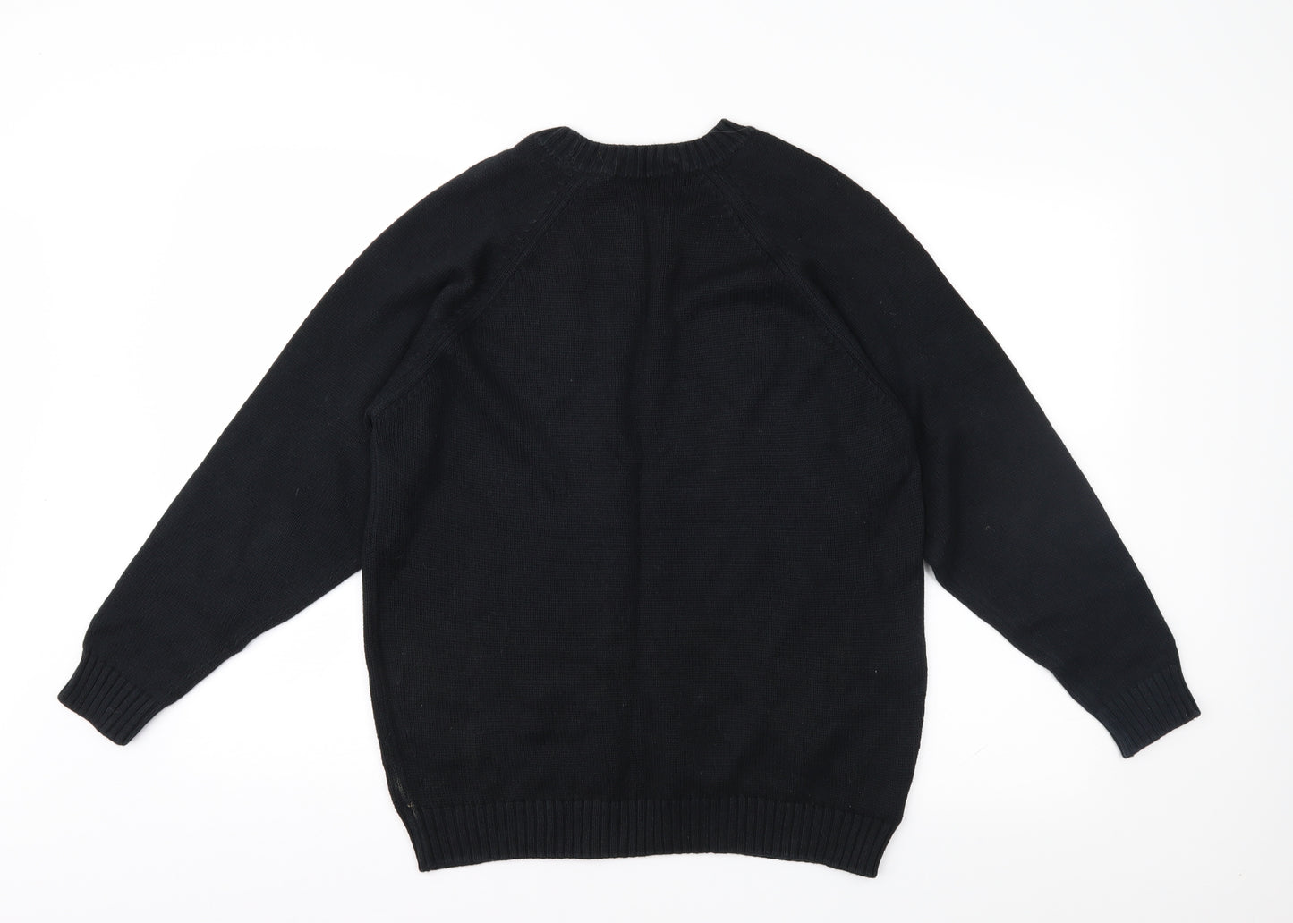 St Michael Womens Black   Pullover Jumper Size 12