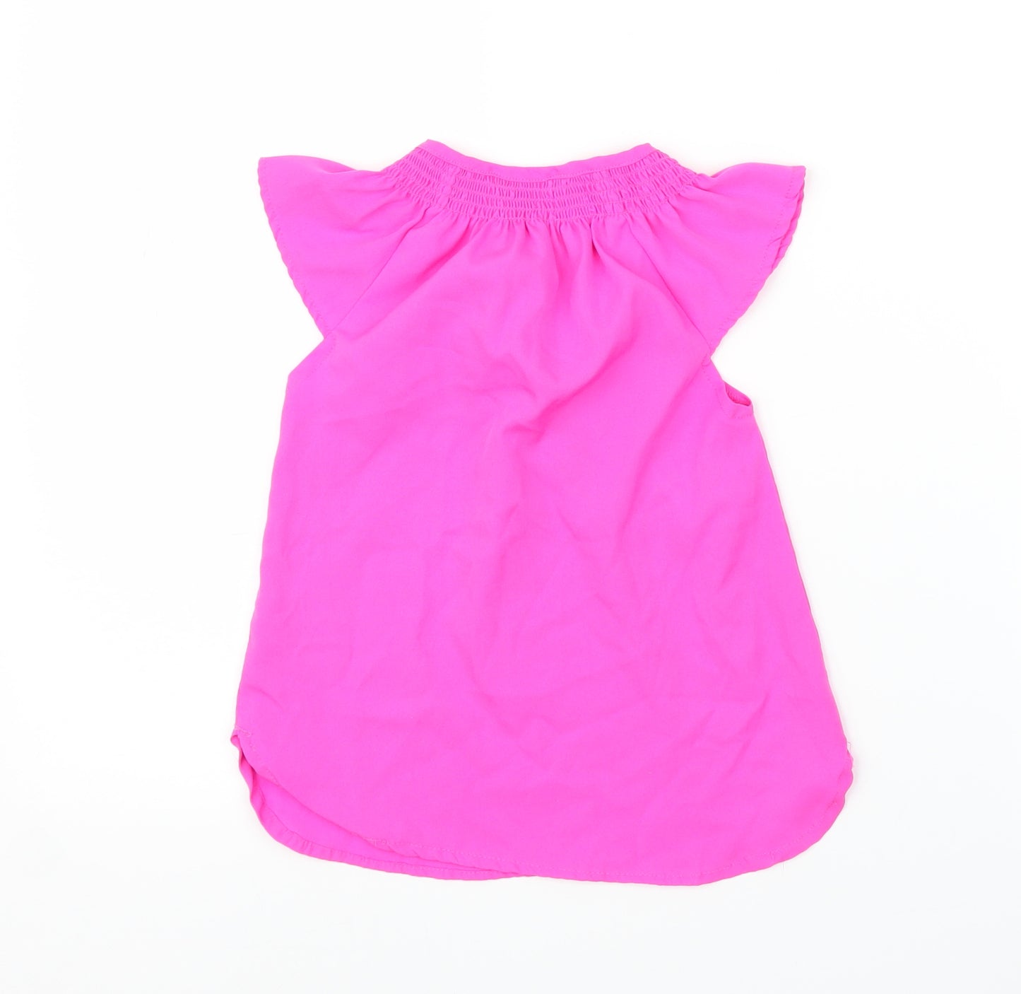 Young Dimension Girls Pink   Basic Blouse Size 6-7 Years
