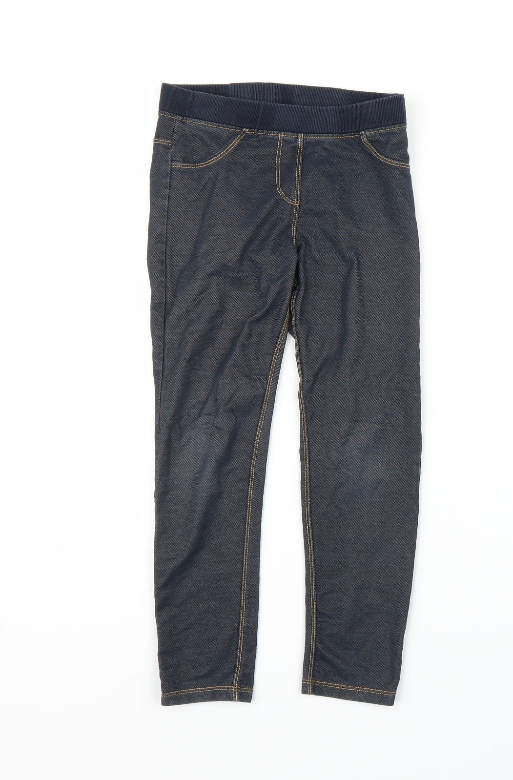 Nutmeg Girls Blue   Carrot Trousers Size 8-9 Years - Leggings