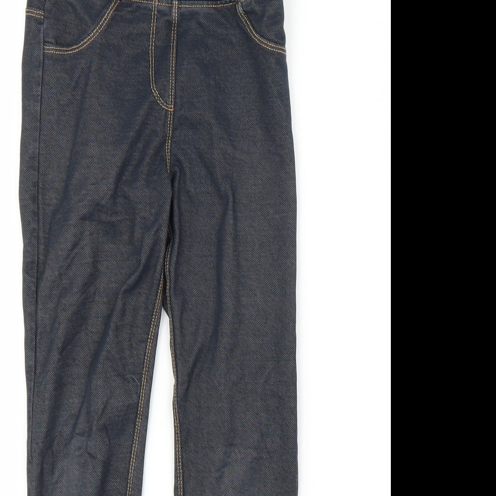 Nutmeg Girls Blue   Carrot Trousers Size 8-9 Years - Leggings