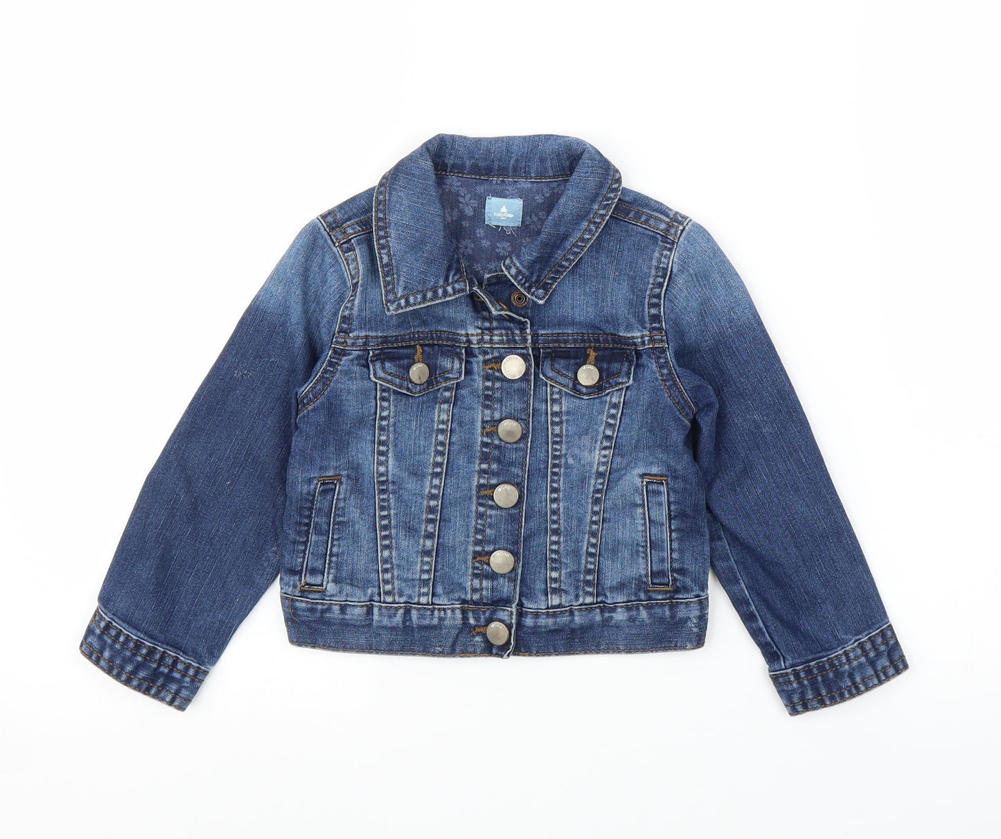 Gap Girls Blue  Denim Jacket  Size 12 Months