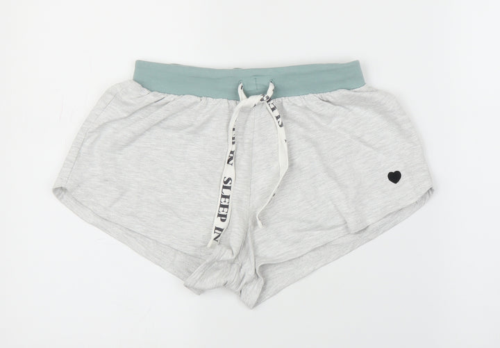 F&F Womens Grey   Cut-Off Shorts Size 6