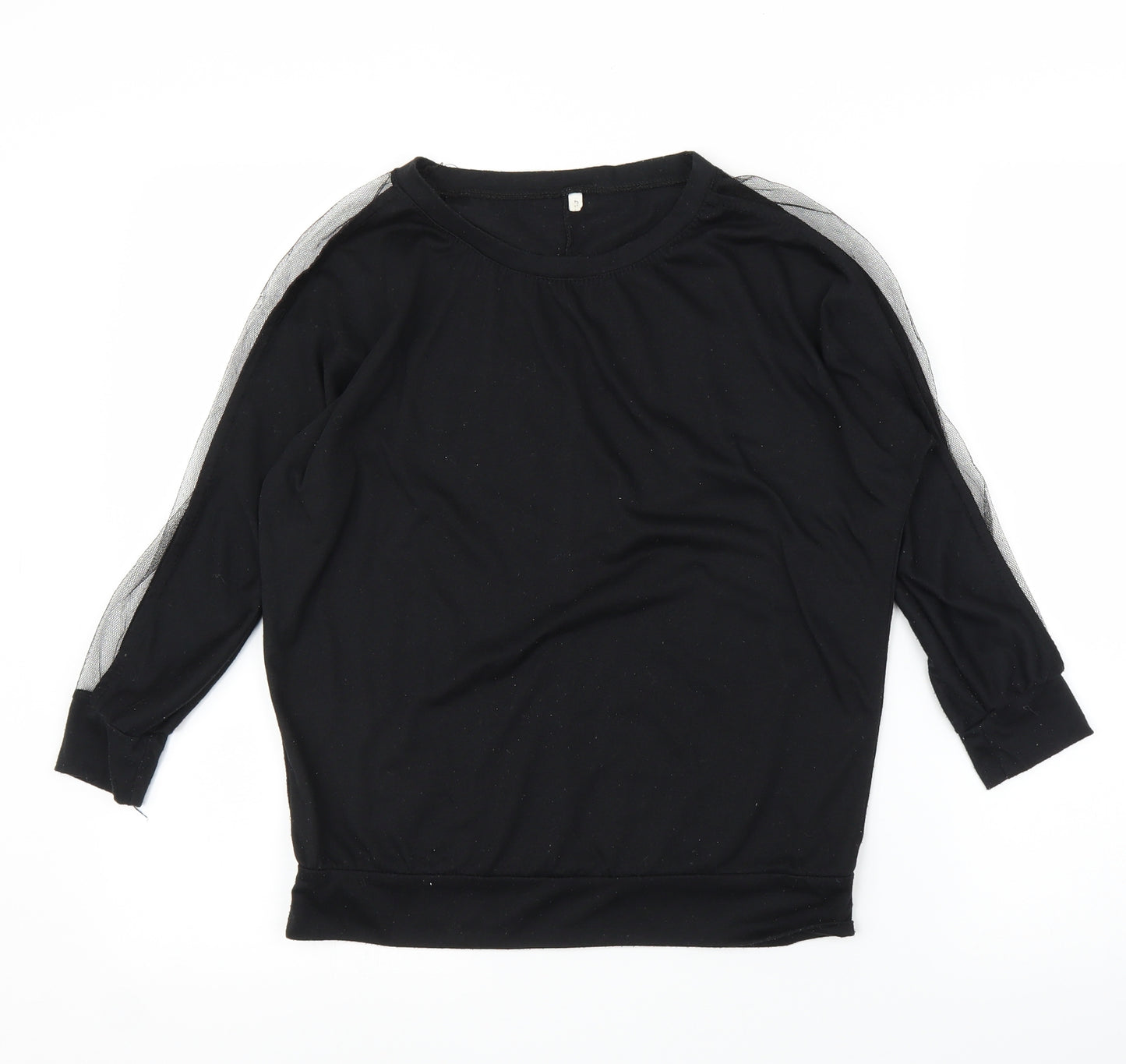 Preworn Womens Black   Basic Blouse Size S