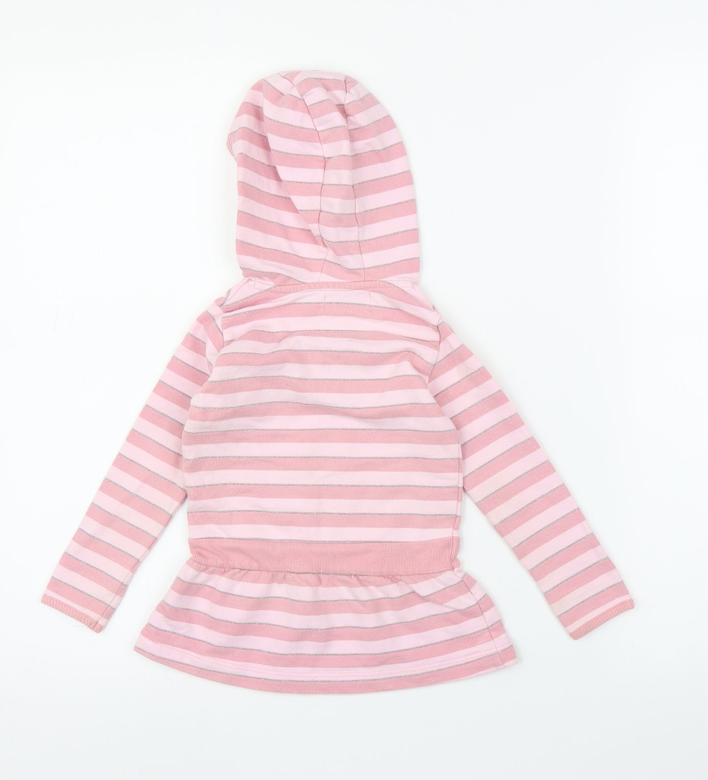 Early Days Girls Pink Striped  Pullover Jumper Size 9-12 Months  - Hoodie, Tunic