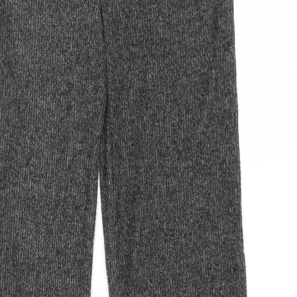 Papaya Womens Grey   Trousers  Size 12 L28 in