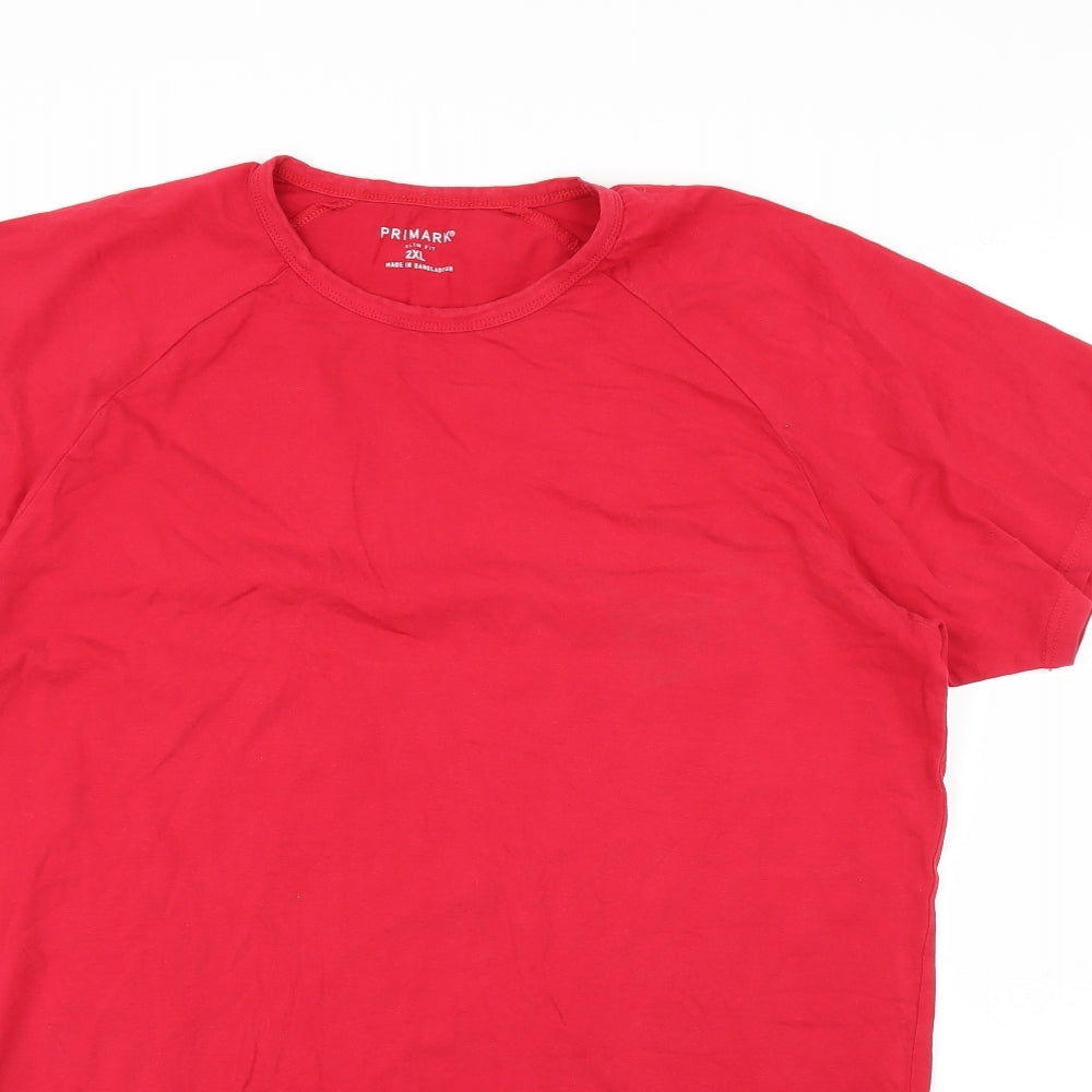 Primark Womens Red   Tunic T-Shirt Size 2XL