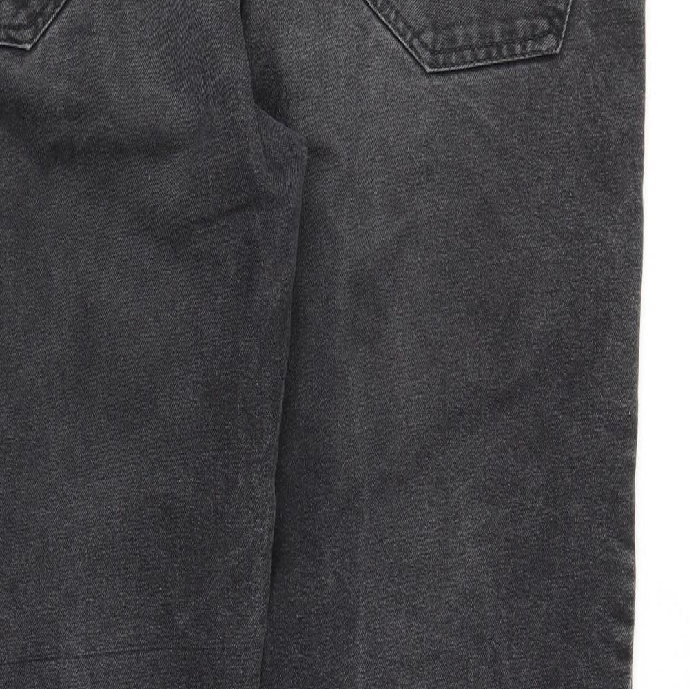 Pierre Cardin Mens Grey  Denim Straight Jeans Size 40 in L28 in