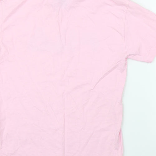 Fil Girls Pink   Basic T-Shirt Size 10 Years