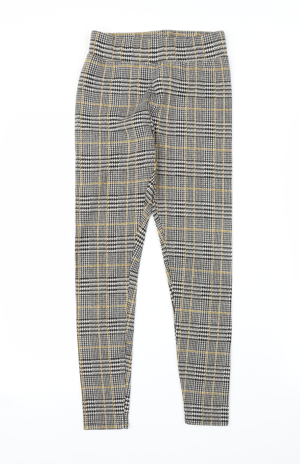 New Look Girls Brown Houndstooth  Carrot Trousers Size 10-11 Years