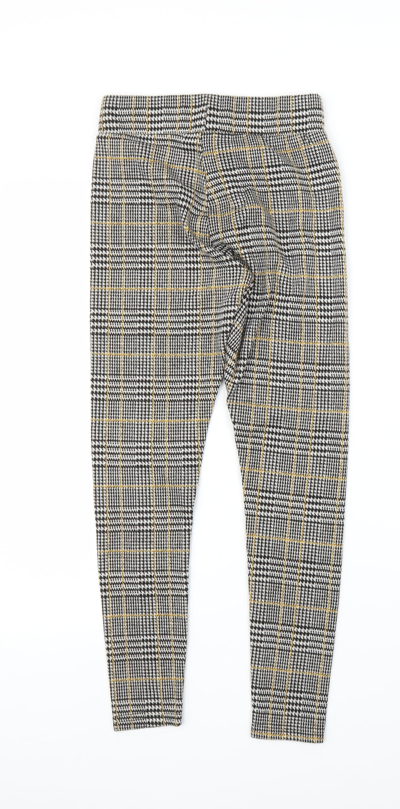 New Look Girls Brown Houndstooth  Carrot Trousers Size 10-11 Years