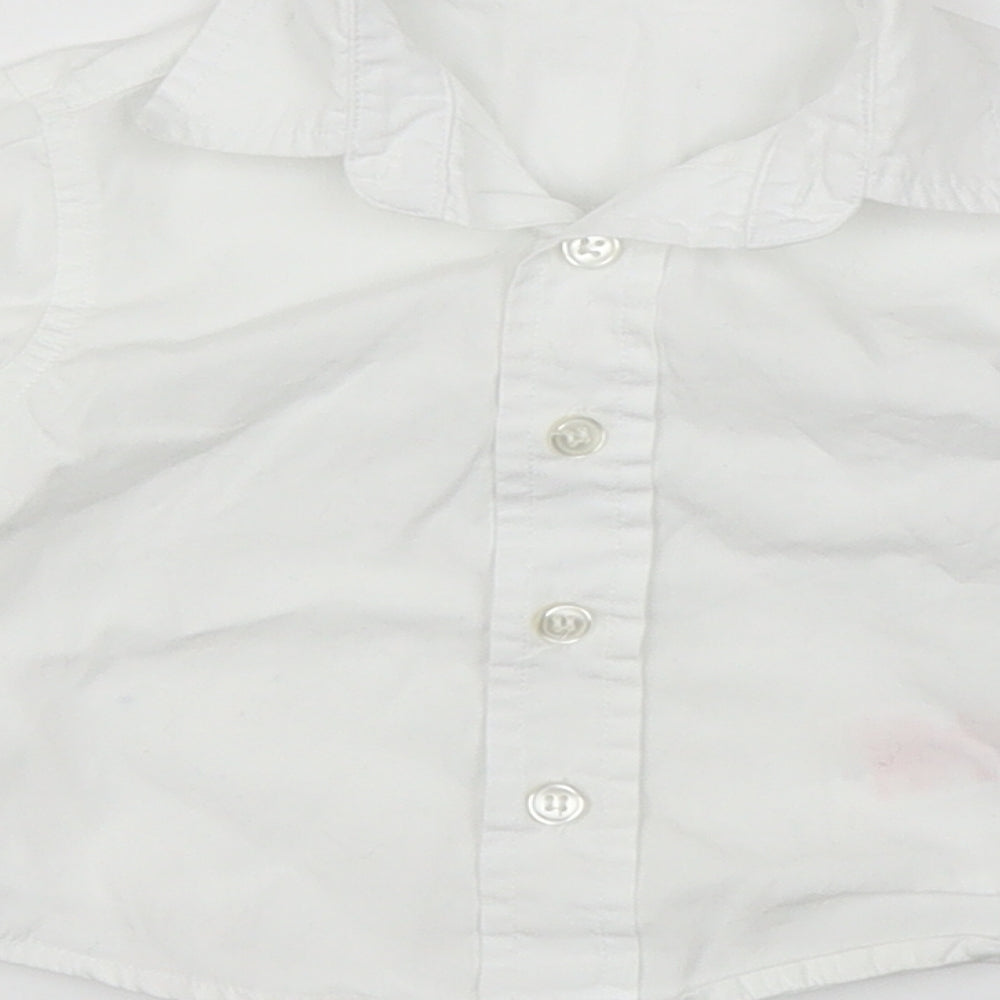 Mothercare Boys White   Basic Button-Up Size 3-6 Months