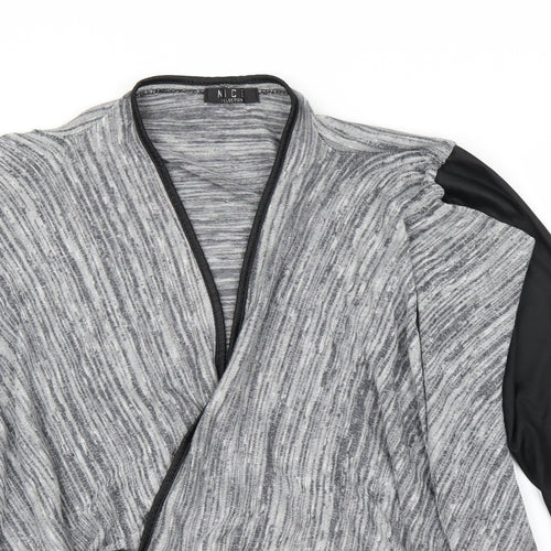 Nice Womens Grey   Cardigan Jumper Size M