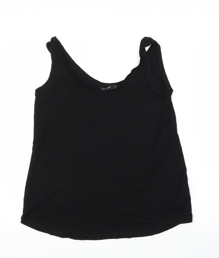F&F Womens Black Basic Tank Size 10