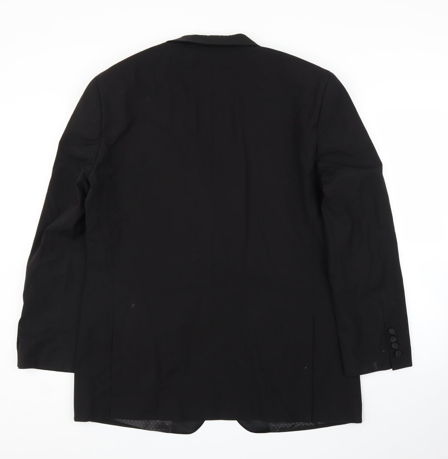 Limited Collection Mens Black   Jacket Suit Jacket Size 42