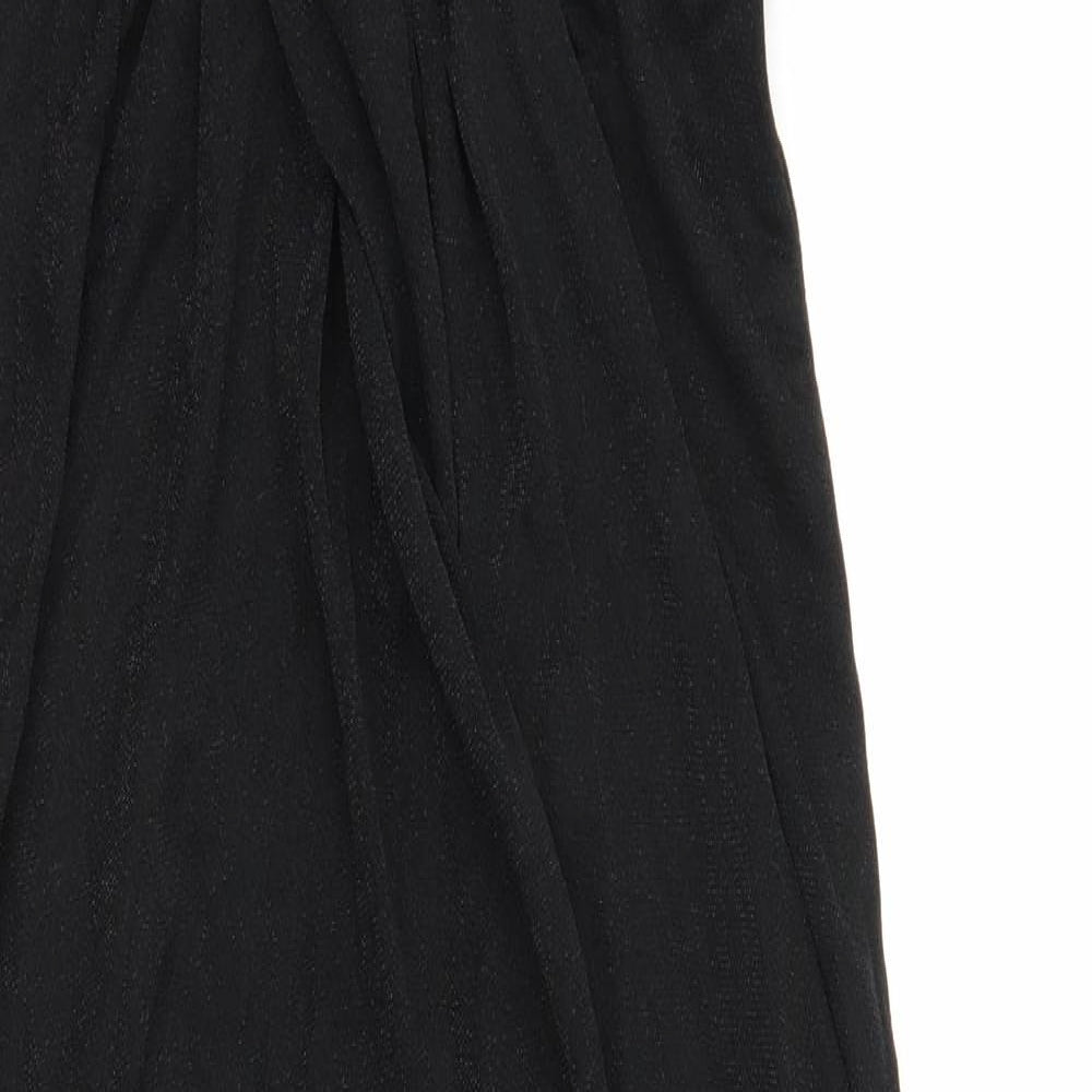 JCL Womens Black   Slip Dress  Size M  - Split down front