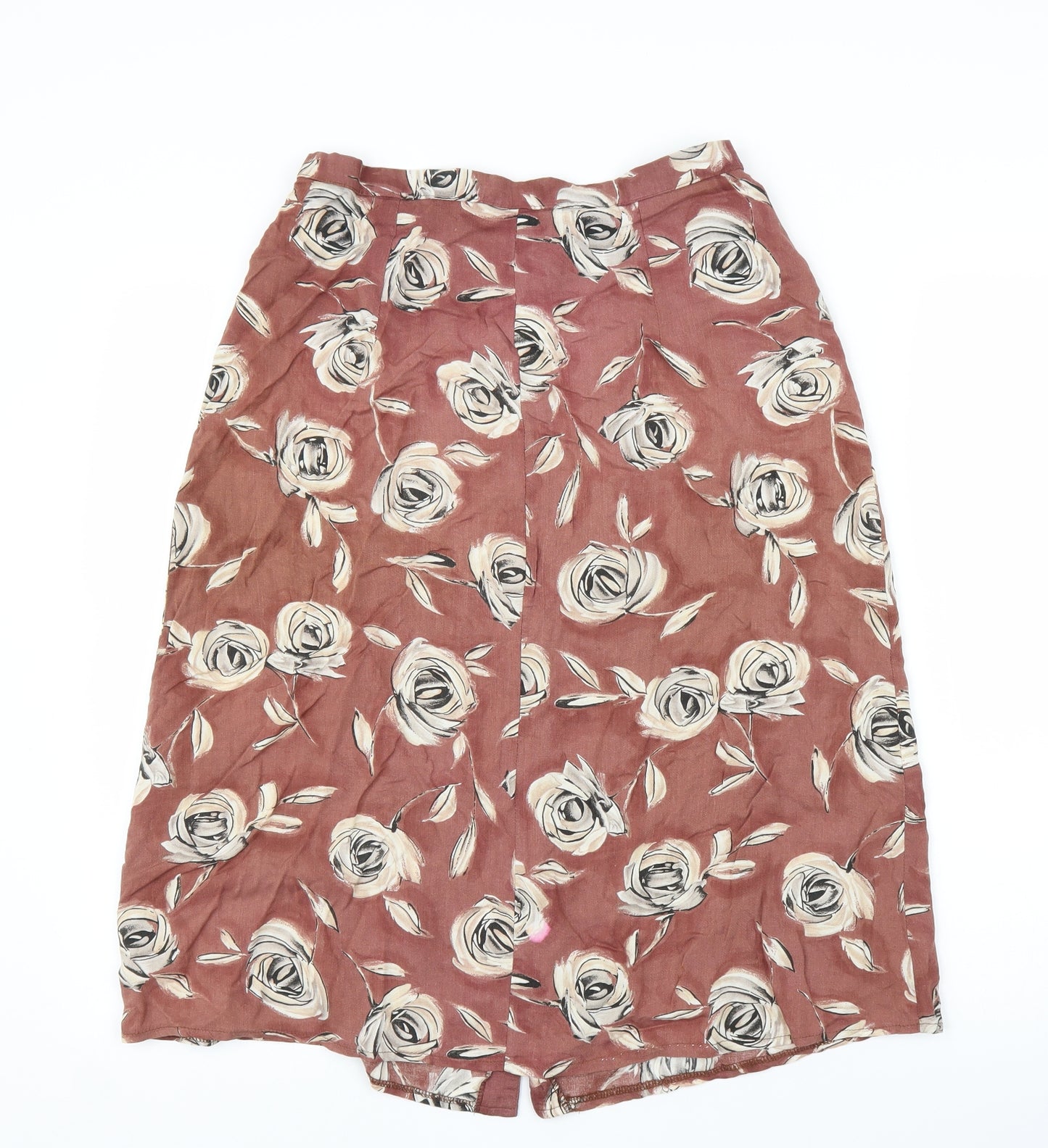 Berkertex Womens Brown Floral  A-Line Set Size M