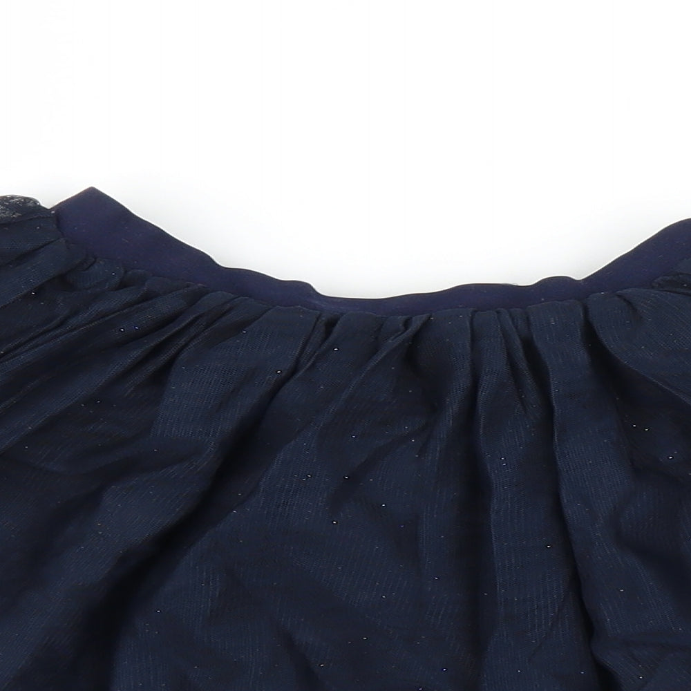 H&M Girls Blue   Tutu Skirt Size 7 Years