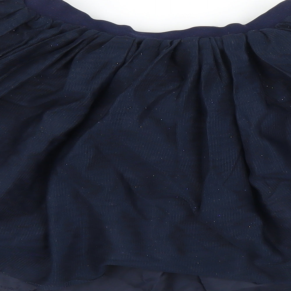 H&M Girls Blue   Tutu Skirt Size 7 Years