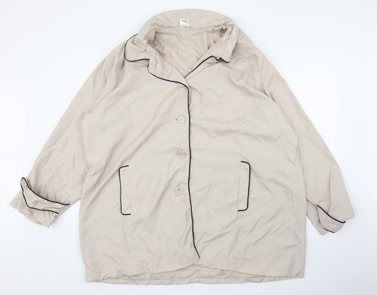 Claire Neuville Womens Beige   Jacket  Size 26