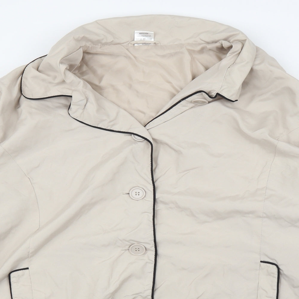 Claire Neuville Womens Beige   Jacket  Size 26
