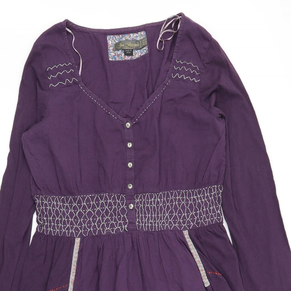 Joe Browns Womens Purple   A-Line  Size 16