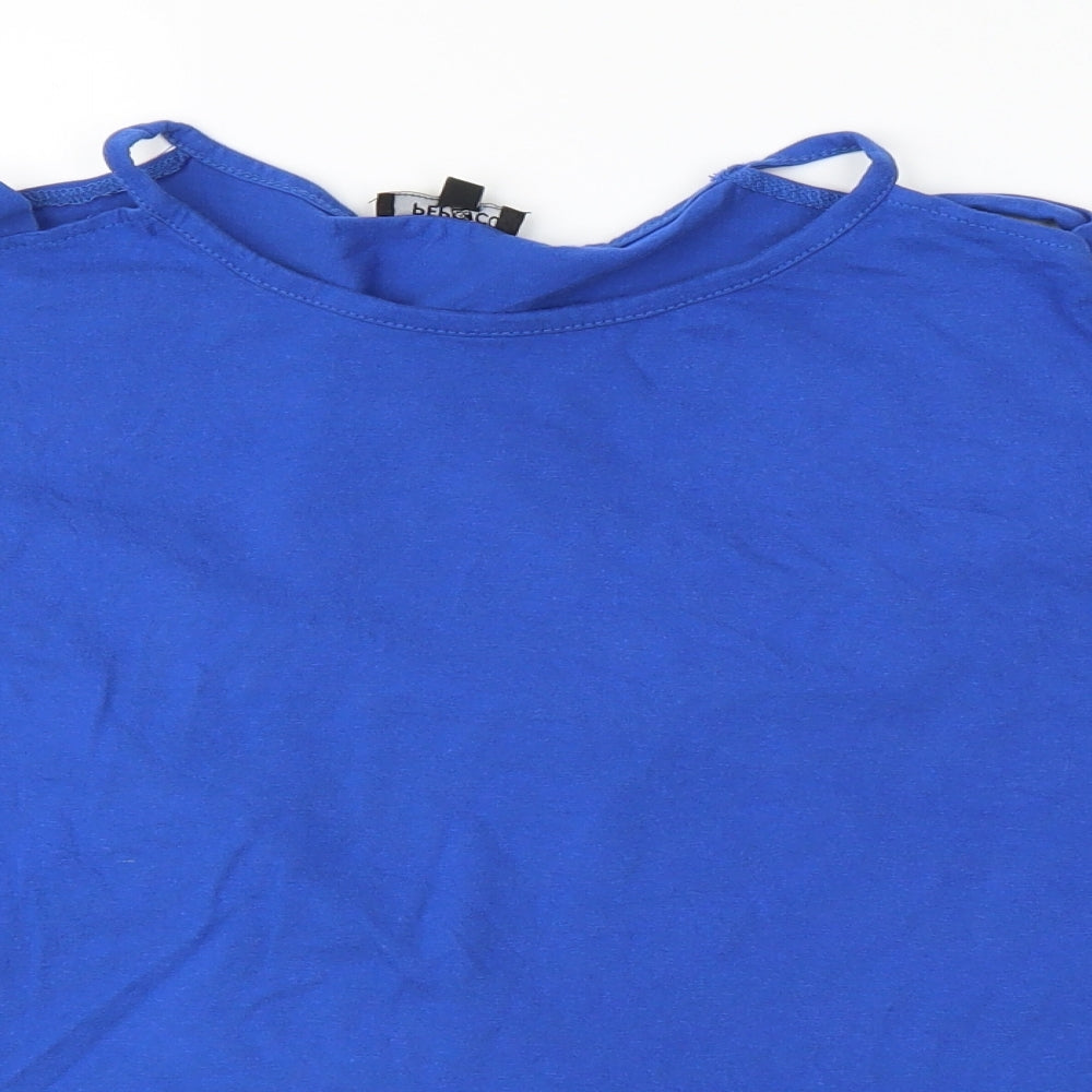 Pep&Co Womens Blue   Basic T-Shirt Size 14