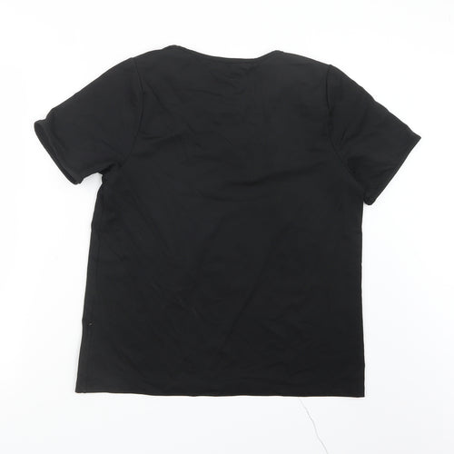 Incorporatewear Womens Black   Basic T-Shirt Size M