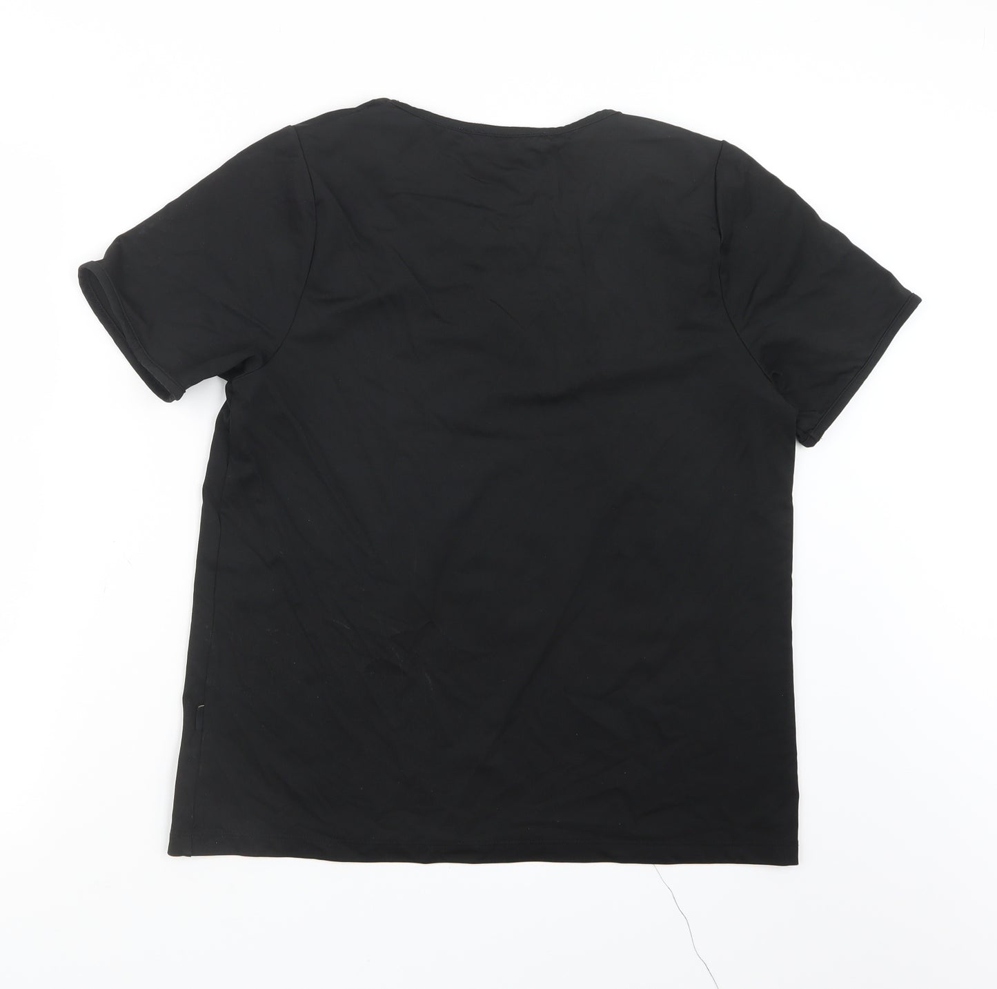Incorporatewear Womens Black   Basic T-Shirt Size M