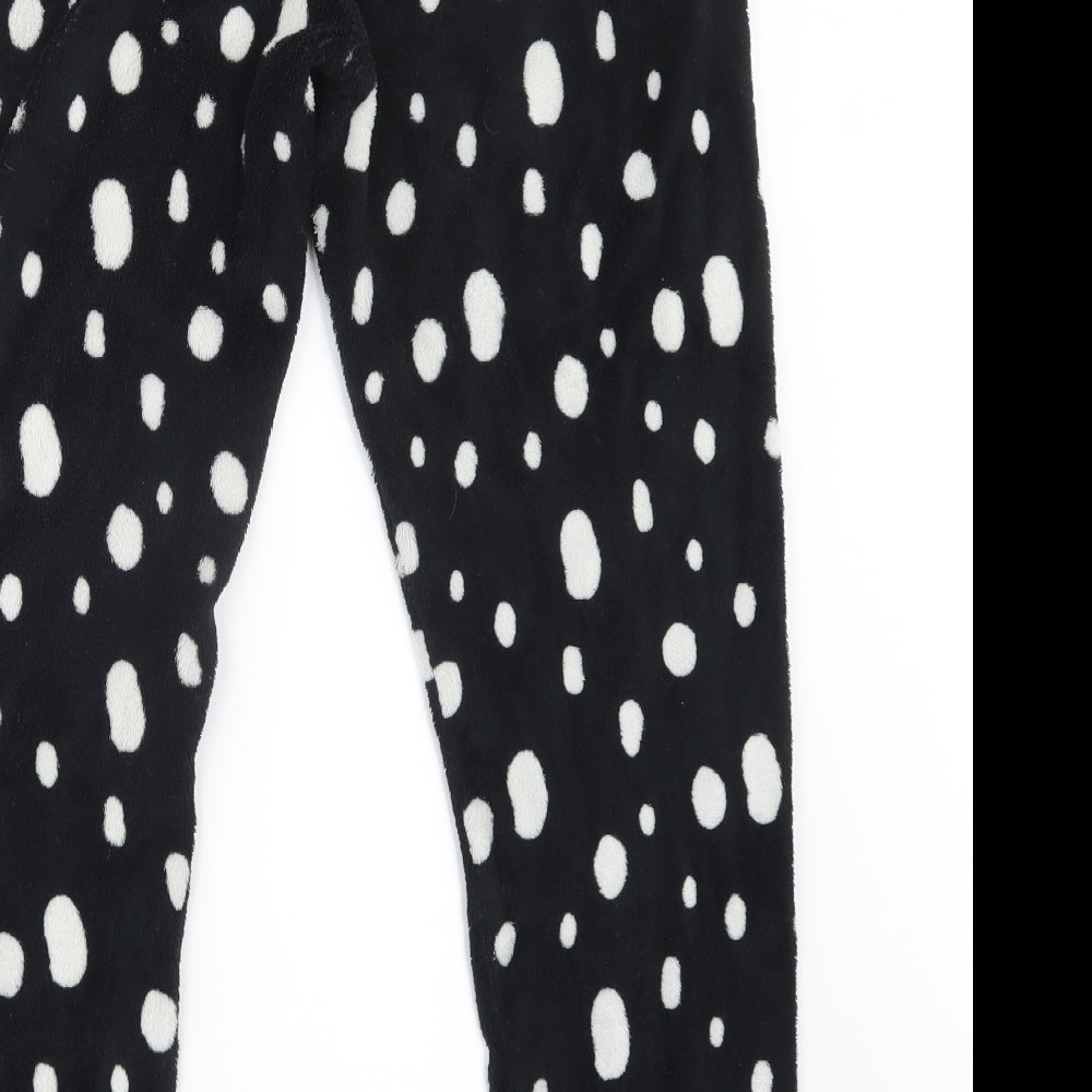 Love to Lounge Womens Black Polka Dot  Capri Pyjama Pants Size 10