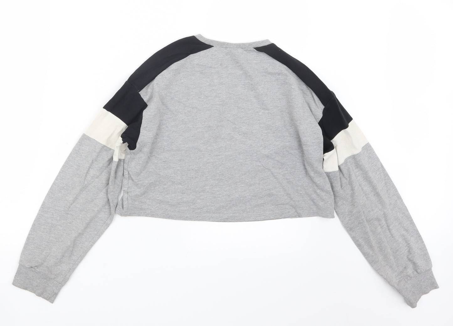 Divided by H&M Womens Grey   Pullover Jumper Size S  - Cropped