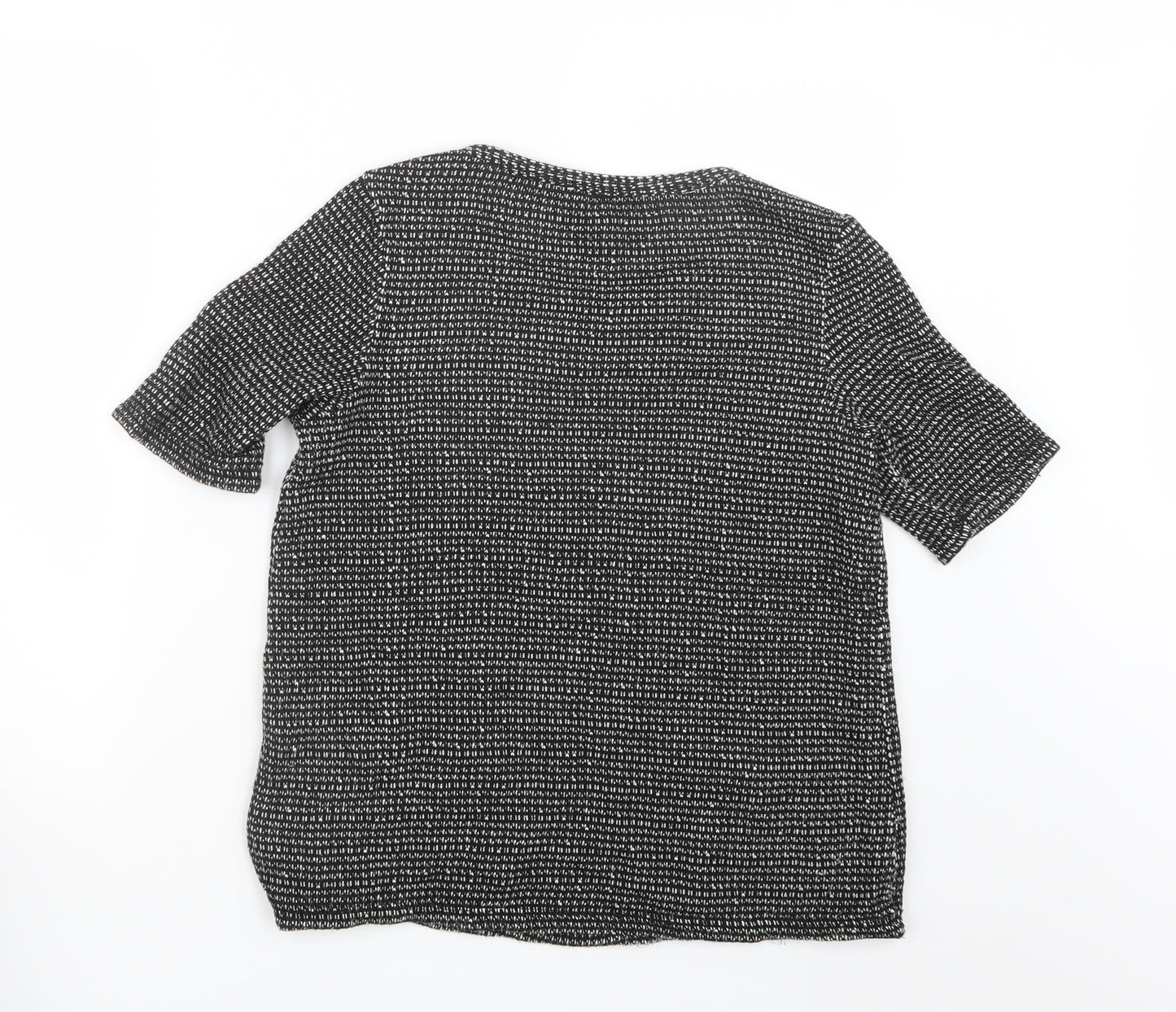 George Womens Black  Knit Pullover Jumper Size 12
