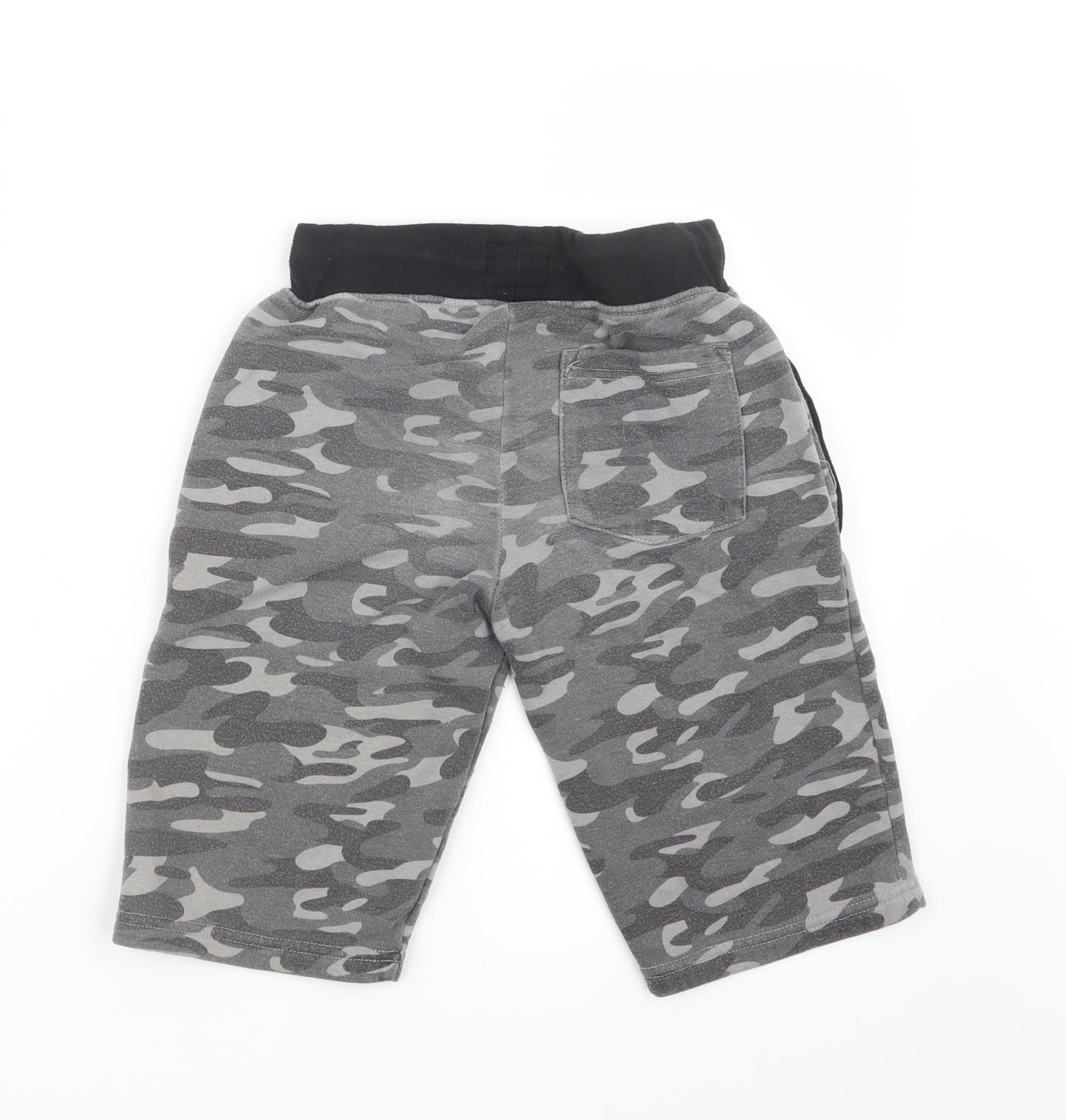 Primark Boys Grey Camouflage  Cargo Shorts Size 10-11 Years