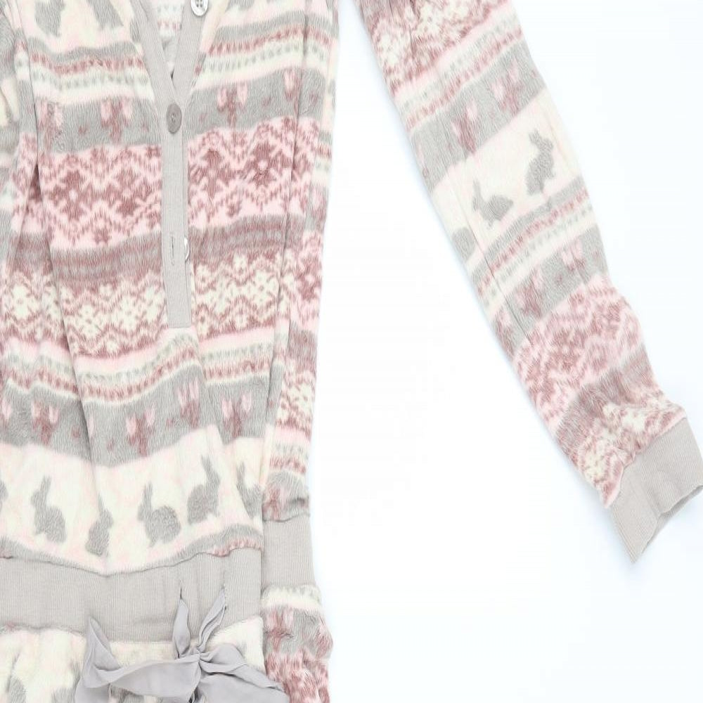 NEXT Womens Pink Geometric  Top One Piece Size S