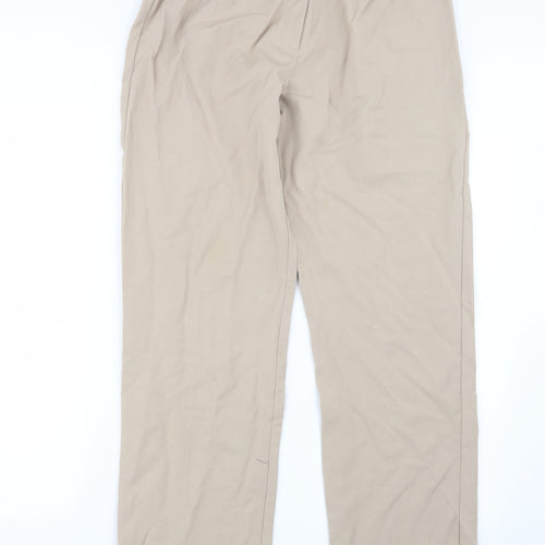 VINCI Womens Beige   Trousers  Size 12 L31 in