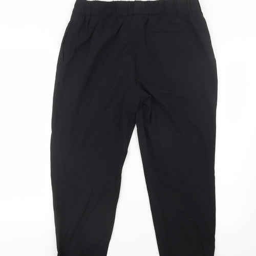 Marks and Spencer Womens Black   Trousers  Size 14 L25 in - Short Leg
